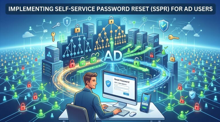 Implementing Self-Service Password Reset (SSPR) AD Users