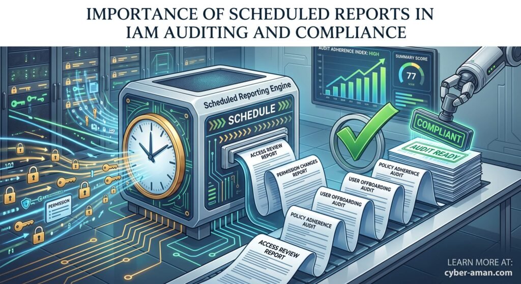 Scheduled Reports in IAM