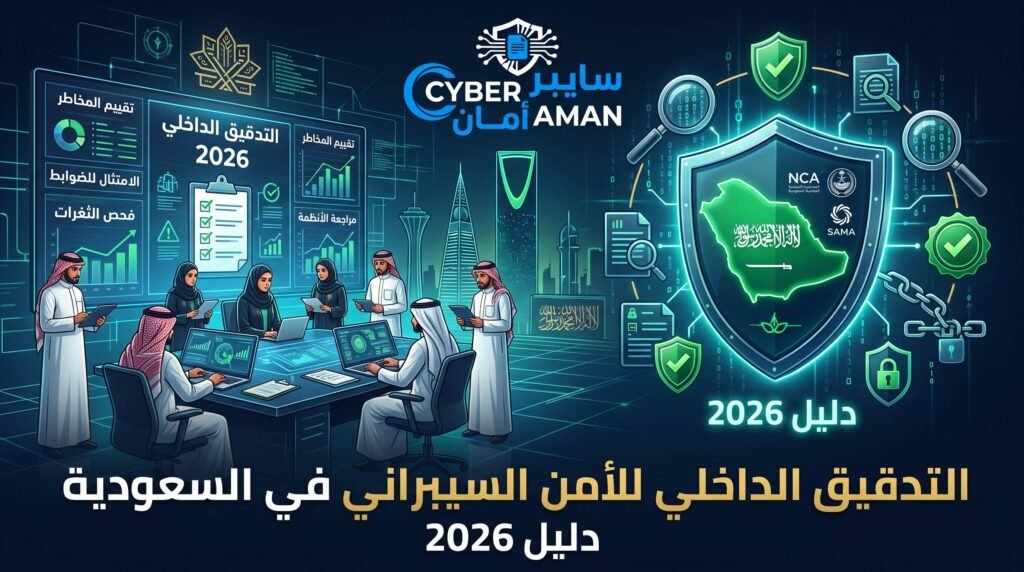 التدقيق الداخلي للأمن السيبراني في السعودية دليل 2026